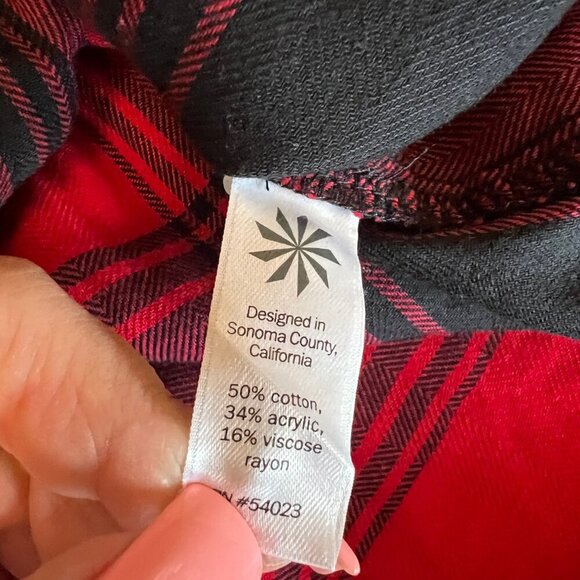 Athleta Trail to Town Button Down Dress Shirt Overshirt Tunic, Size XS - Picture 8 of 11